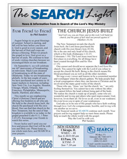August Newsletter